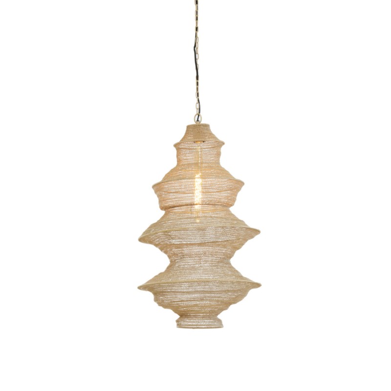 SHI WIRE HANGING LAMP SAND SMALL - HANGING LAMPS